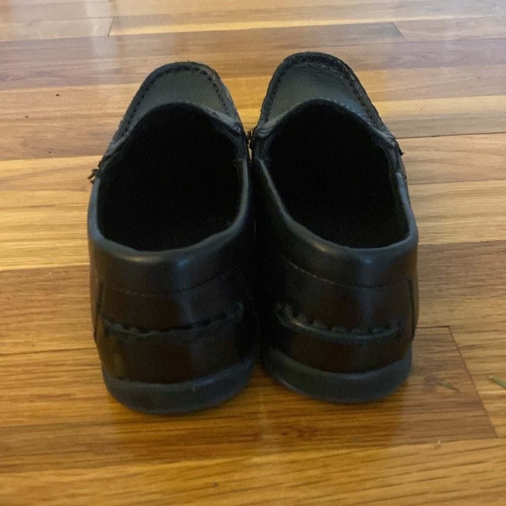 Florsheim Boys Black Leather Dress Shoes Size 2