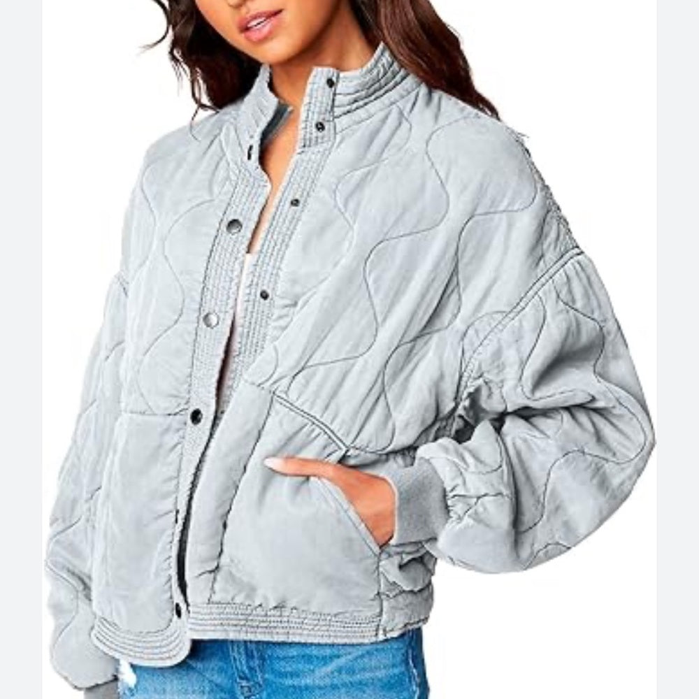 Blanknyc Girl’s Blue Washed Jacket Size S