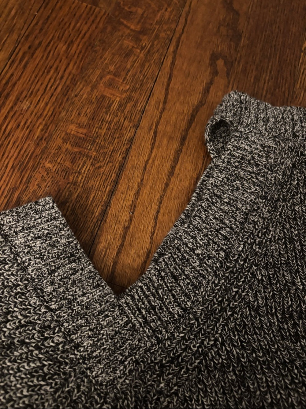 NWT Women’s Rag & Bone Gray Cold Shoulder Knit Sweater Size Large