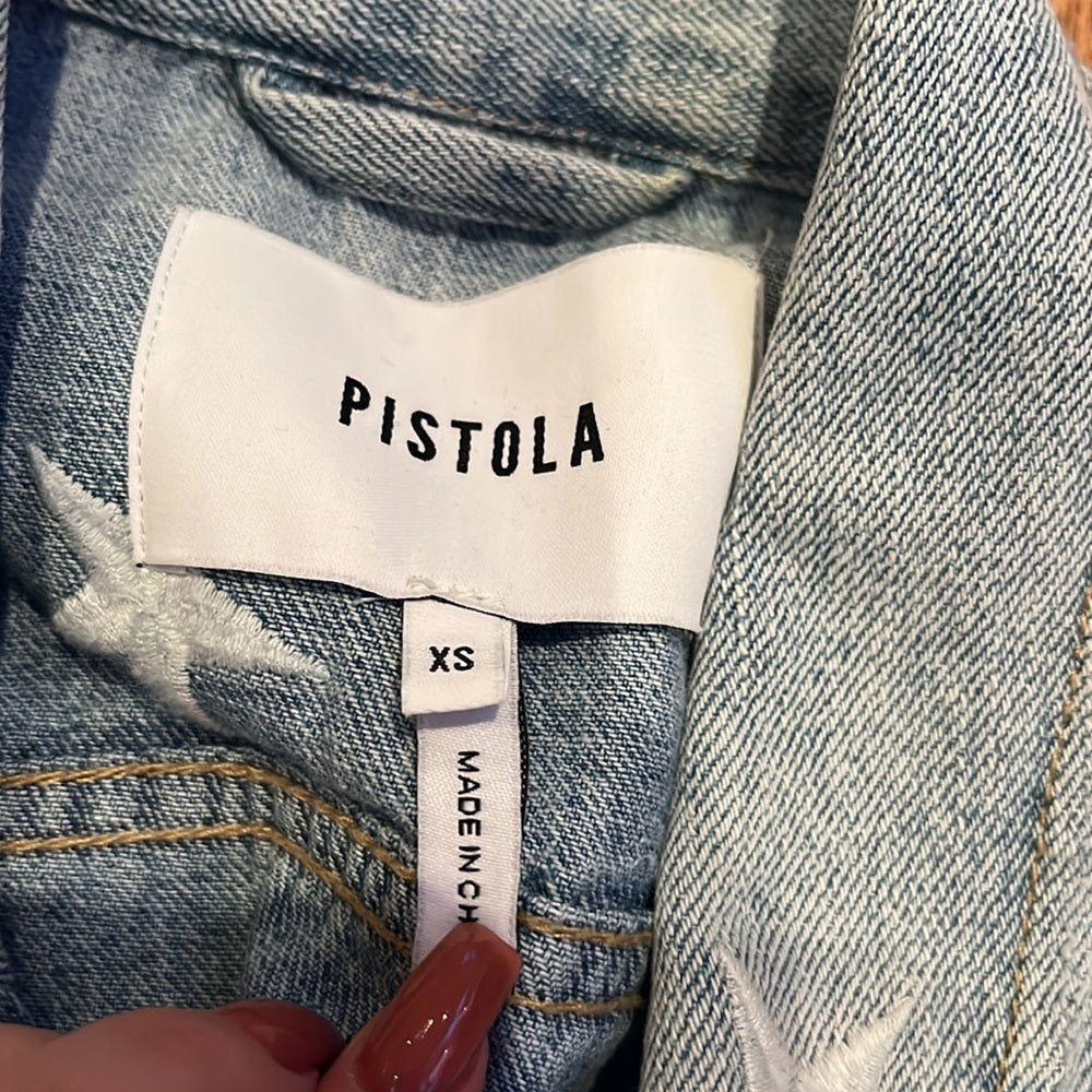 Pistola Woman’s Jean Star Jacket Size XS
