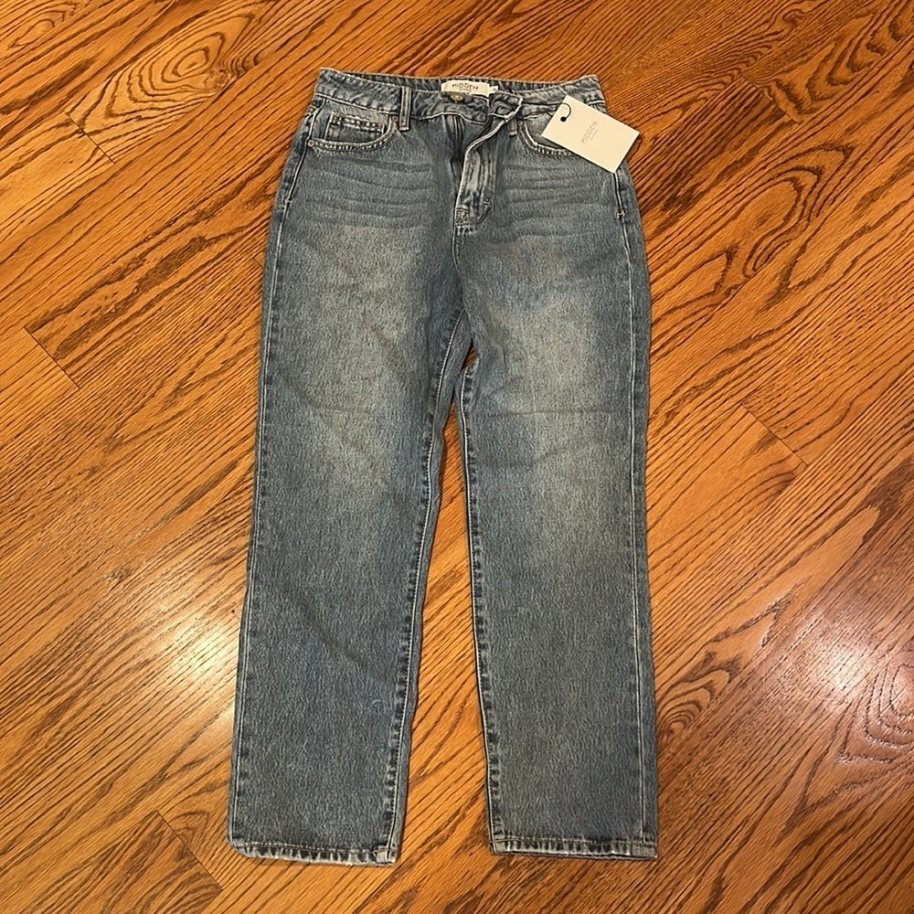 NWT Hudson Woman’s Tracey High Rise Straight Jeans Size 25