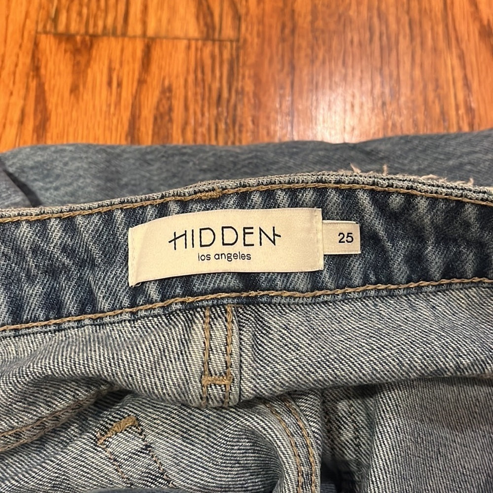 NWT Hudson Woman’s Tracey High Rise Straight Jeans Size 25