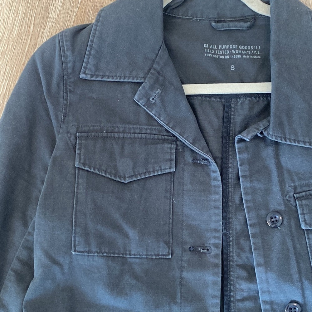 G1 Goods Women’s Black Denim Jacket Size S
