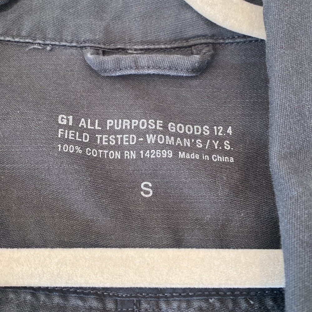 G1 Goods Women’s Black Denim Jacket Size S