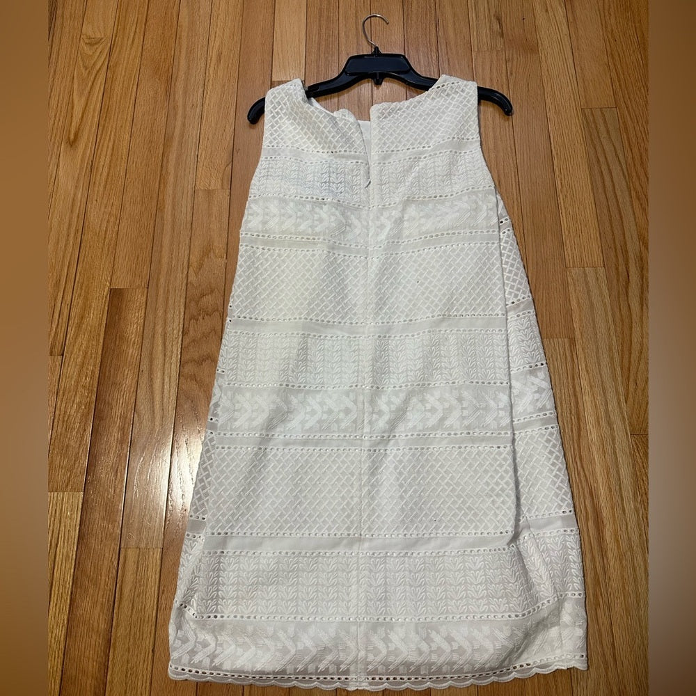 NWT Le Gali Elegant White Sleeveless Dress Size Small