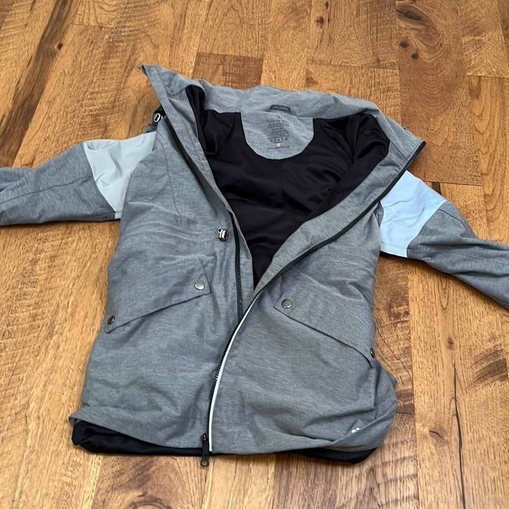 Sweaty Betty Women’s Grey Hooded Jacket Size S