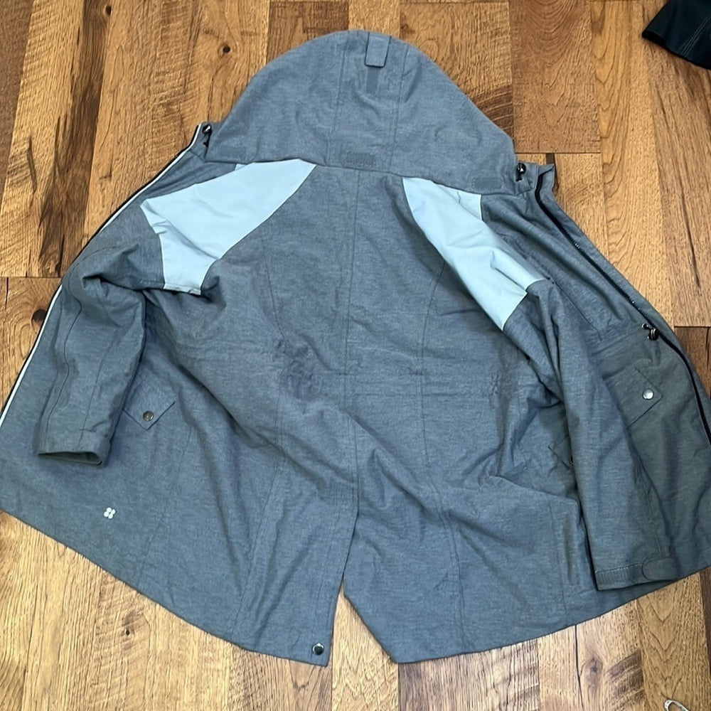 Sweaty Betty Women’s Grey Hooded Jacket Size S