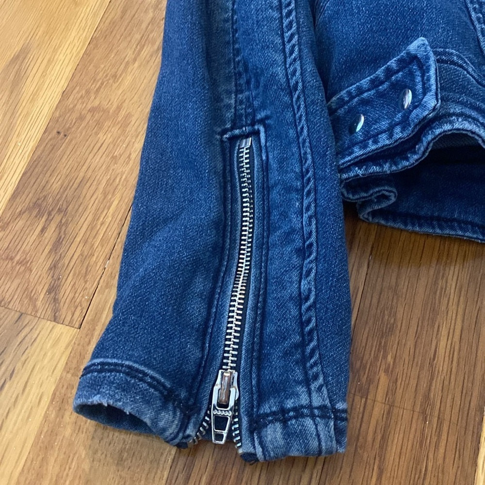 Blank NYC Girls Blue Denim Jacket Size L