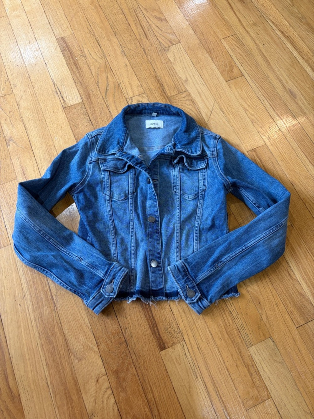 DL1961 Medium Blue Denim Jacket Size Large