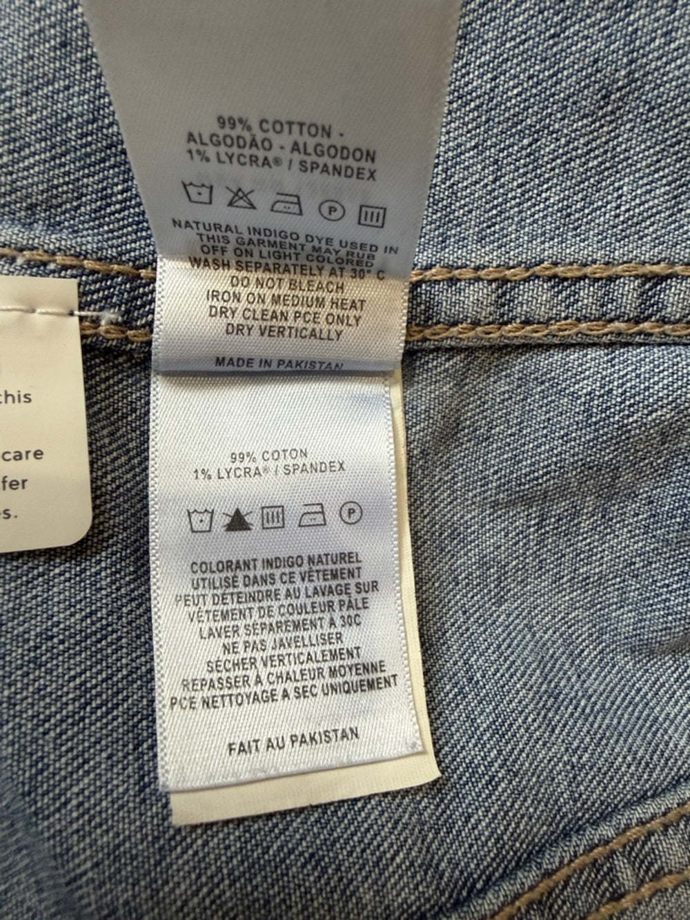 DL1961 Medium Blue Denim Jacket Size Large
