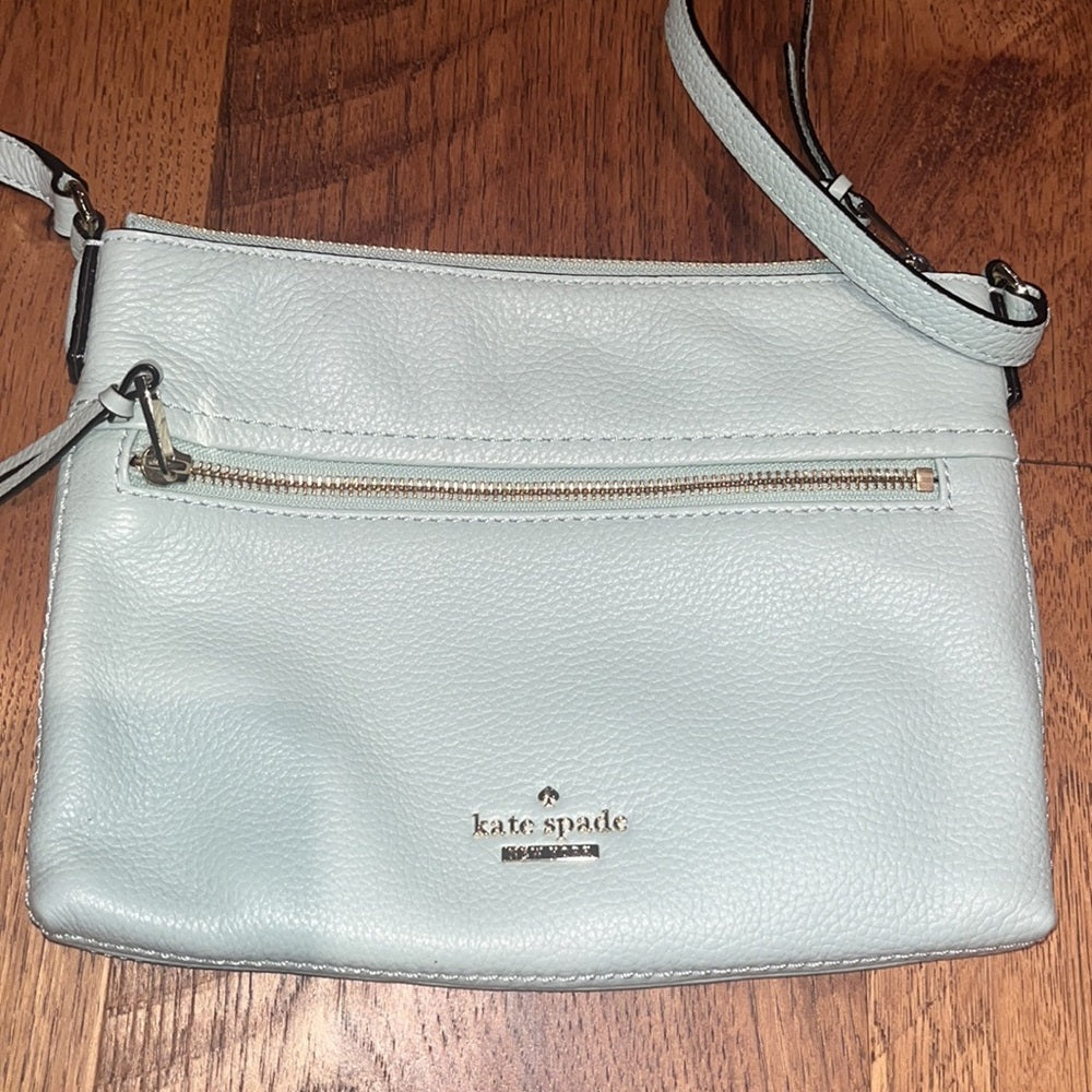 Kate Spade Woman’s Blue Leather Crossbody Bag