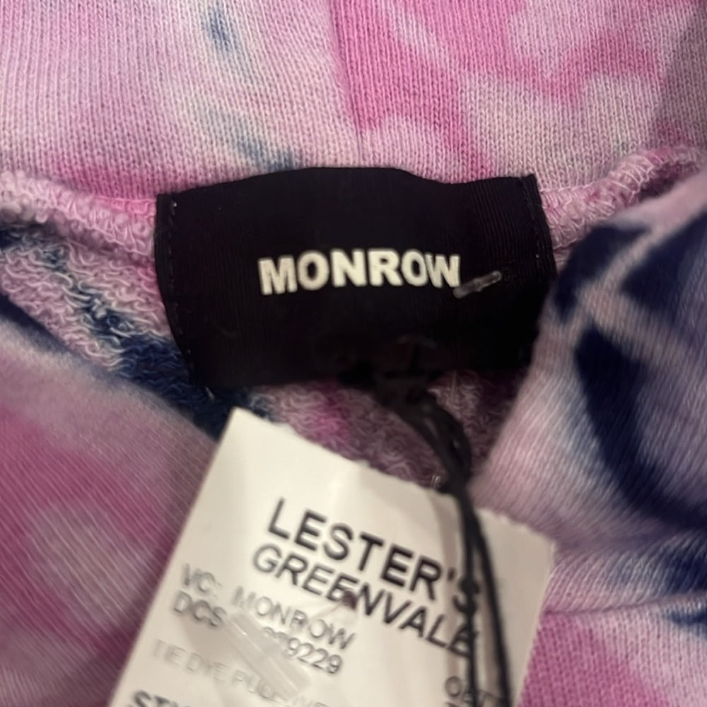 NWT Monrow Woman’s Tye Die Sweatshirt Size Small