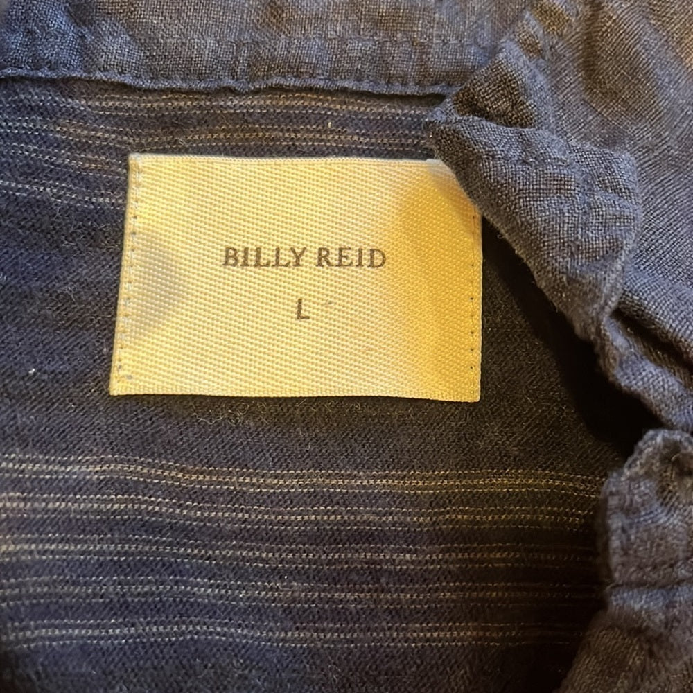Billy Reid Men’s Striped Polo Size L