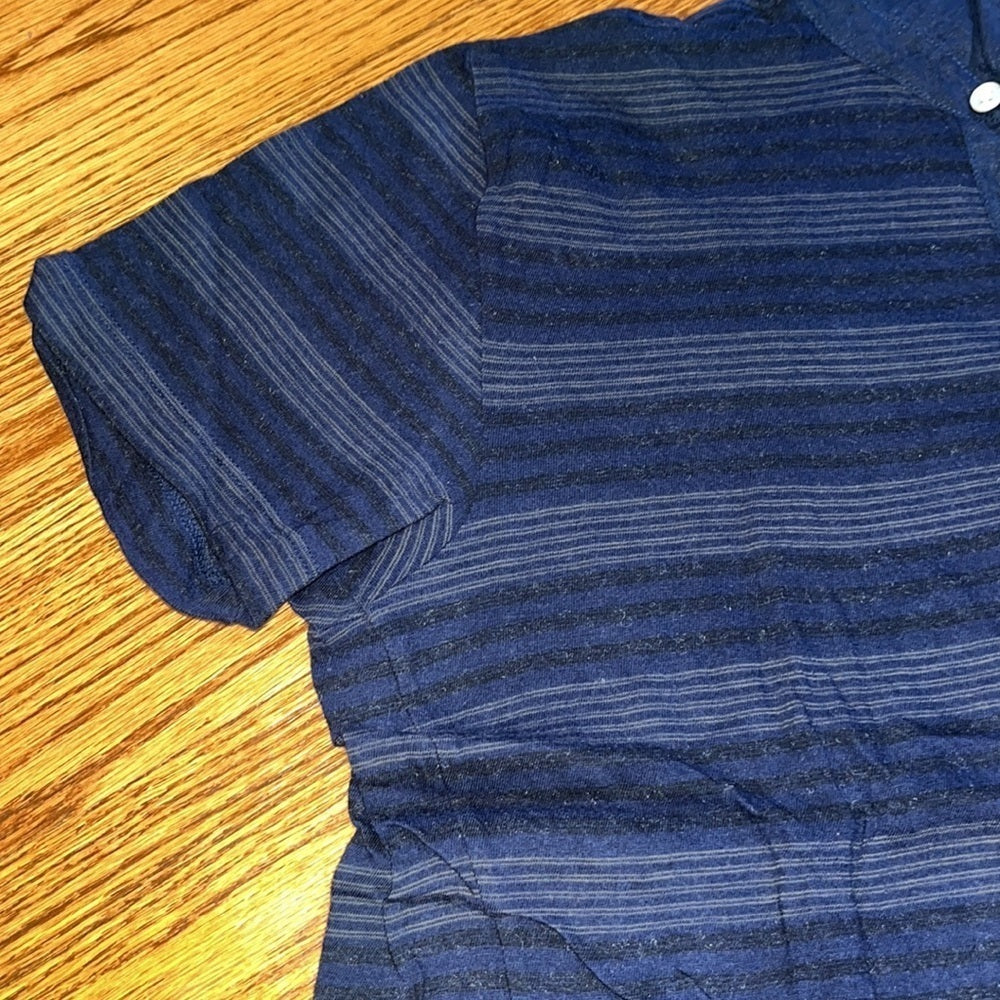 Billy Reid Men’s Striped Polo Size L
