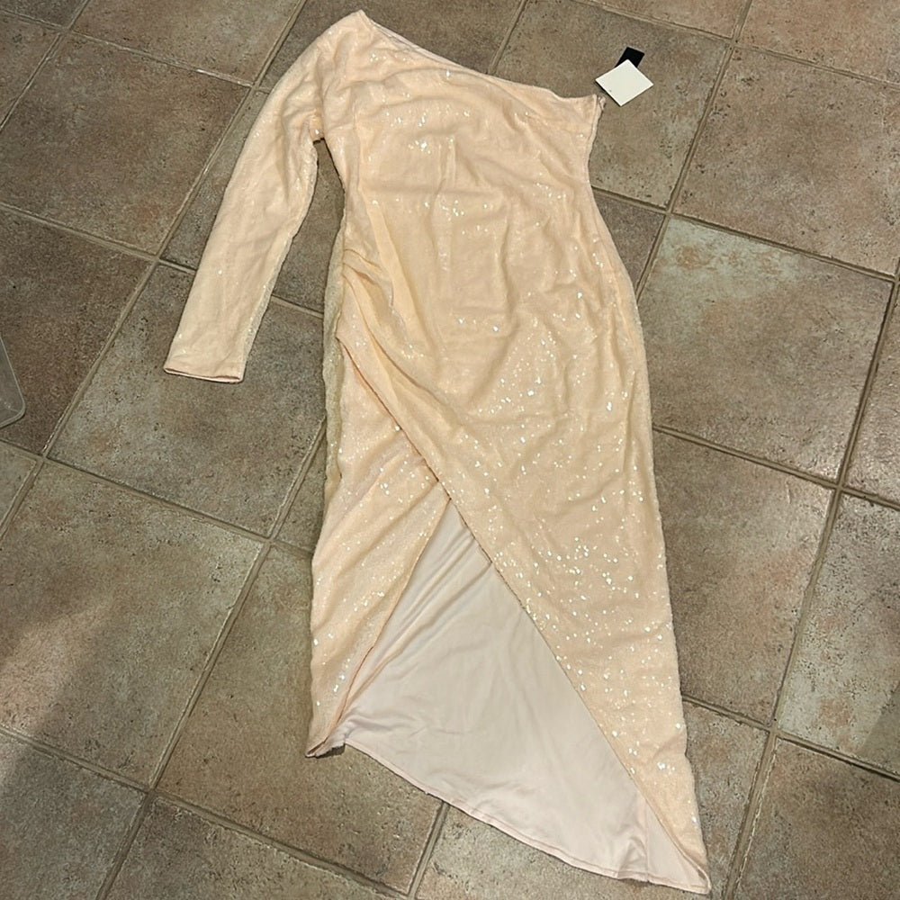 NWT Lulu’s Women’s Pink Sequin Dress Size XL
