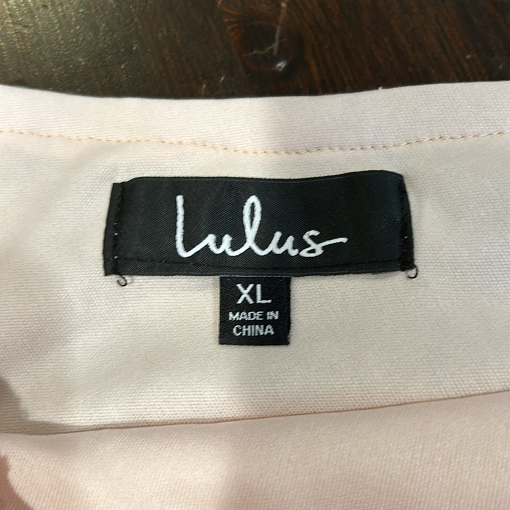 NWT Lulu’s Women’s Pink Sequin Dress Size XL