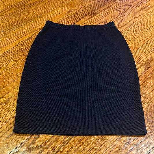 St John Collection By Marie Gray Woman’s Navy Skirt Size 8