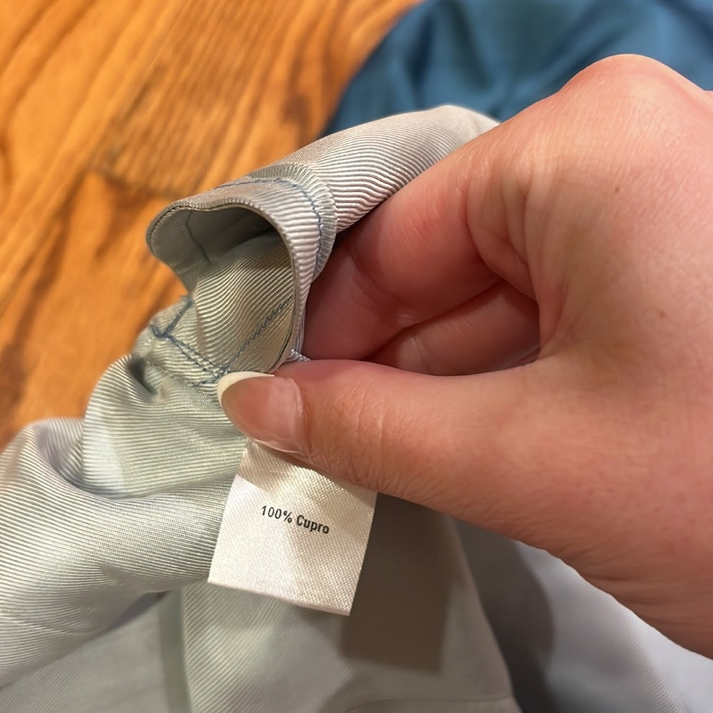 NWT Tucker Woman’s Dutch Blue In Cupro Twill Julia Pants Size S
