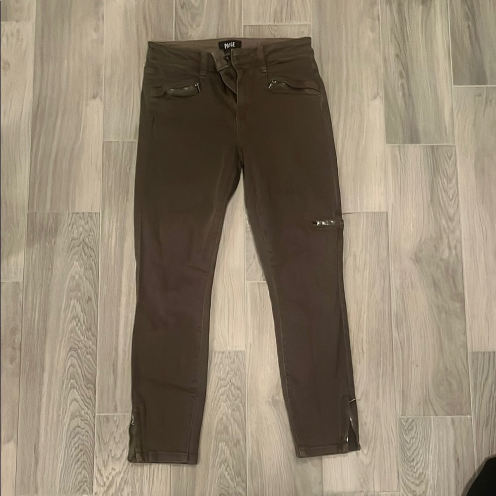 Paige Women’s Olive Jeans Size: 29