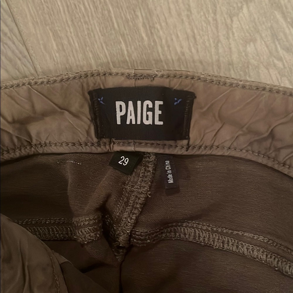Paige Women’s Olive Jeans Size: 29