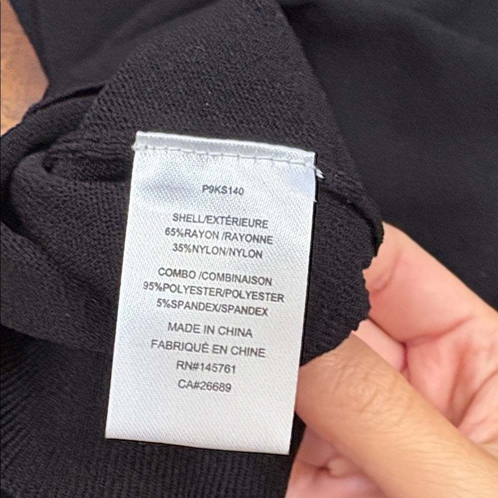 NWT Parker Woman’s Black Short Sleeve Sweater Sparkle Size M