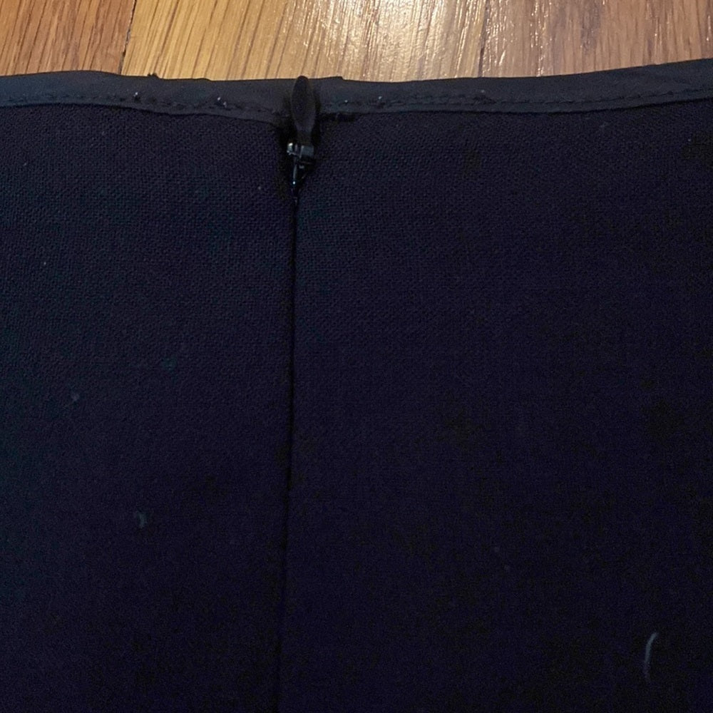 Tracy Reese Women’s Black Skirt With Lace Detailing Size 10