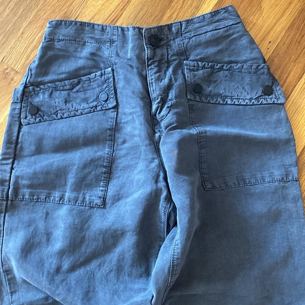 NWT All Saints Women’s Gray Cargo Pants Size 2