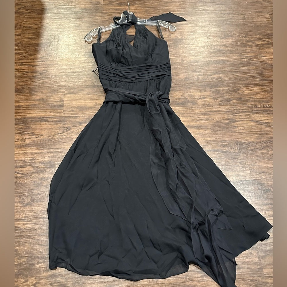 NWT White House Black Market Women’s Black Dress Size 2