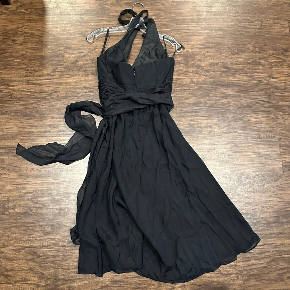 NWT White House Black Market Women’s Black Dress Size 2