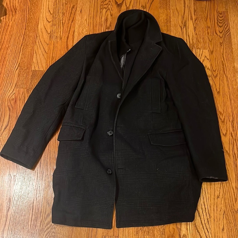Pronto Uomo Men’s Black Jacket Size L