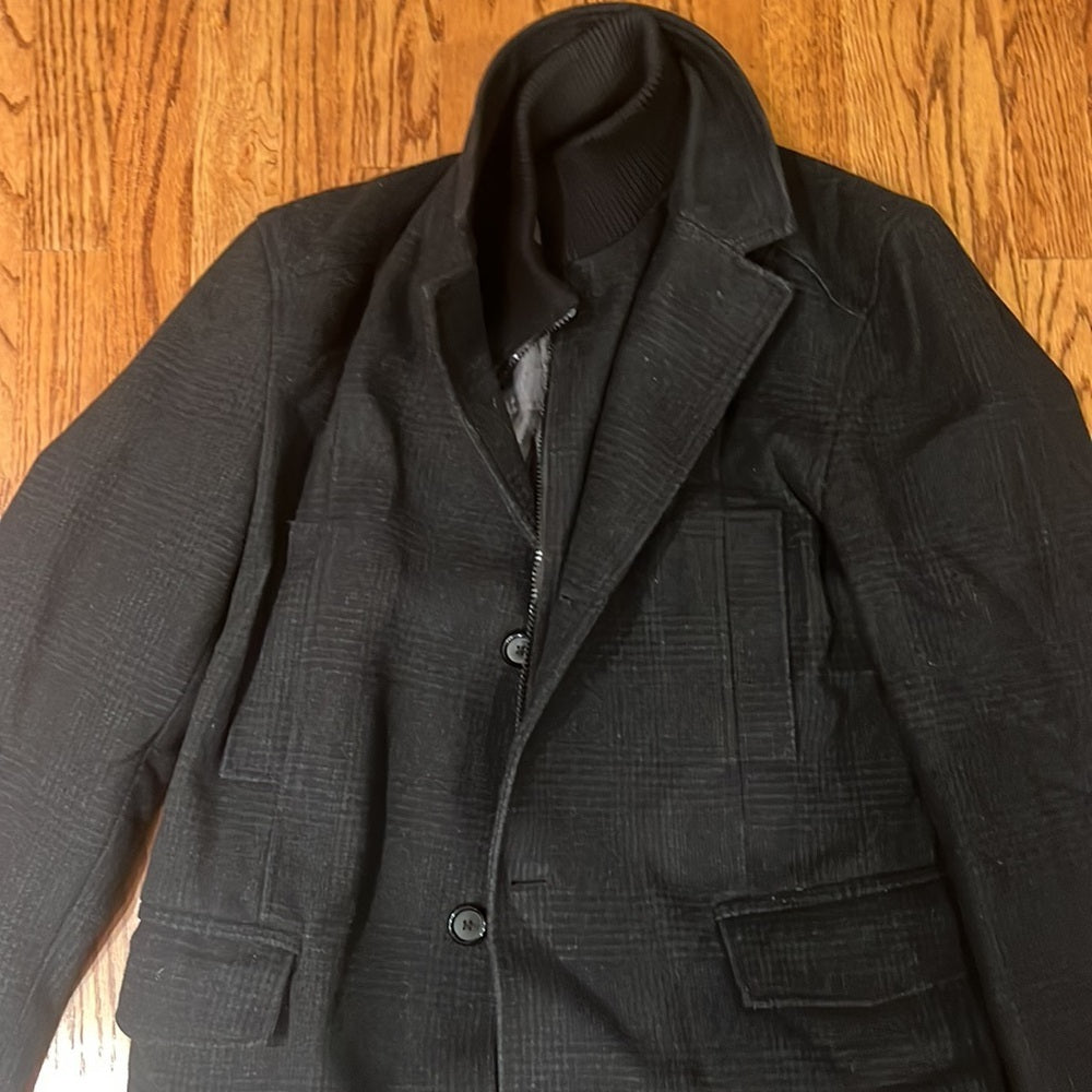 Pronto Uomo Men’s Black Jacket Size L