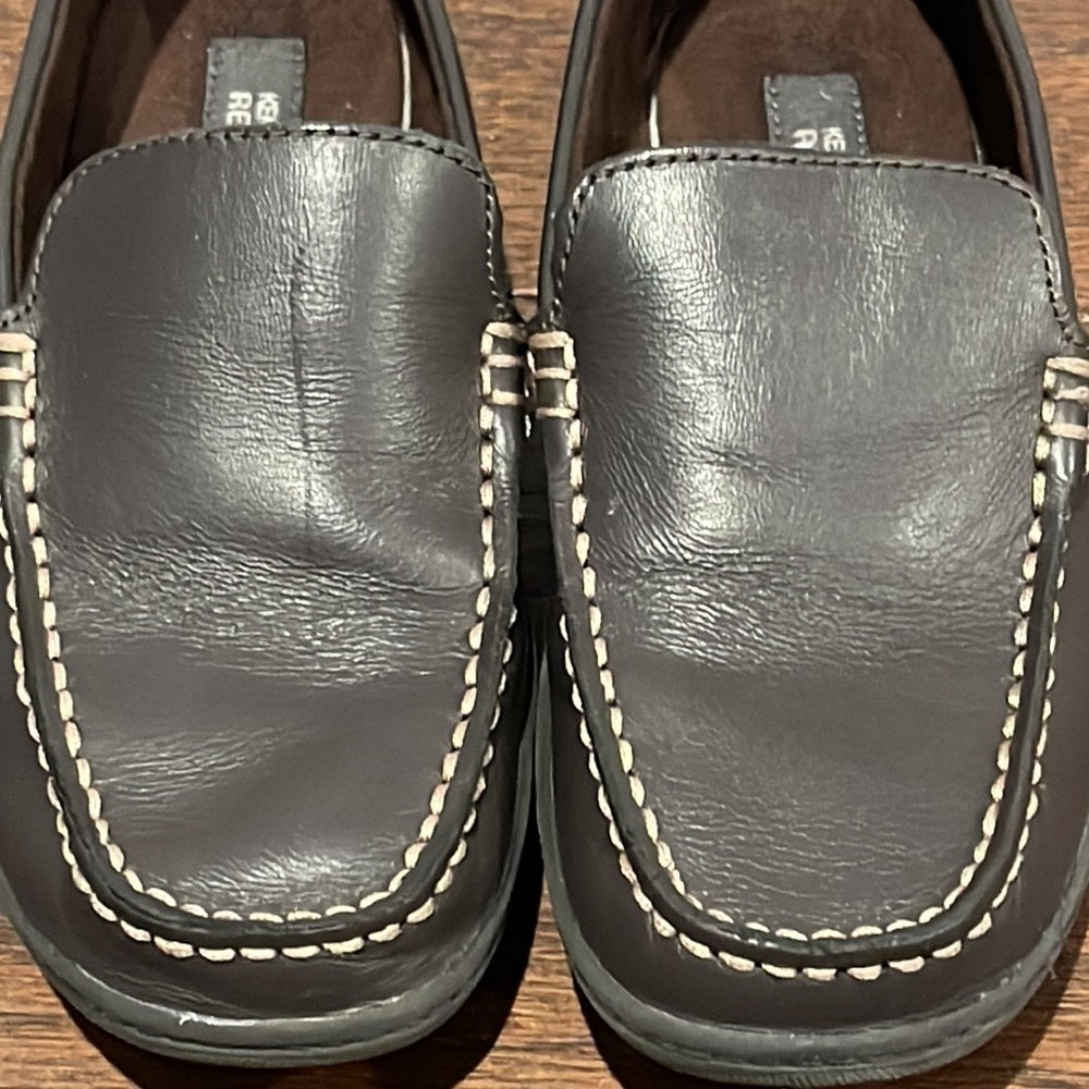 Kenneth Cole Reaction Boys Brown Dress Shoes Size 1.5