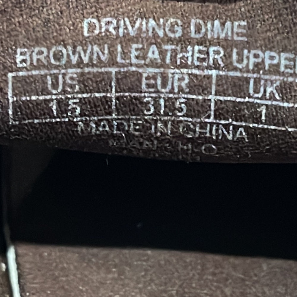 Kenneth Cole Reaction Boys Brown Dress Shoes Size 1.5