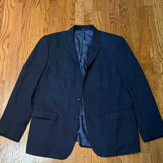 John Varvatos USA Men’s Blue Blazer Size 44R