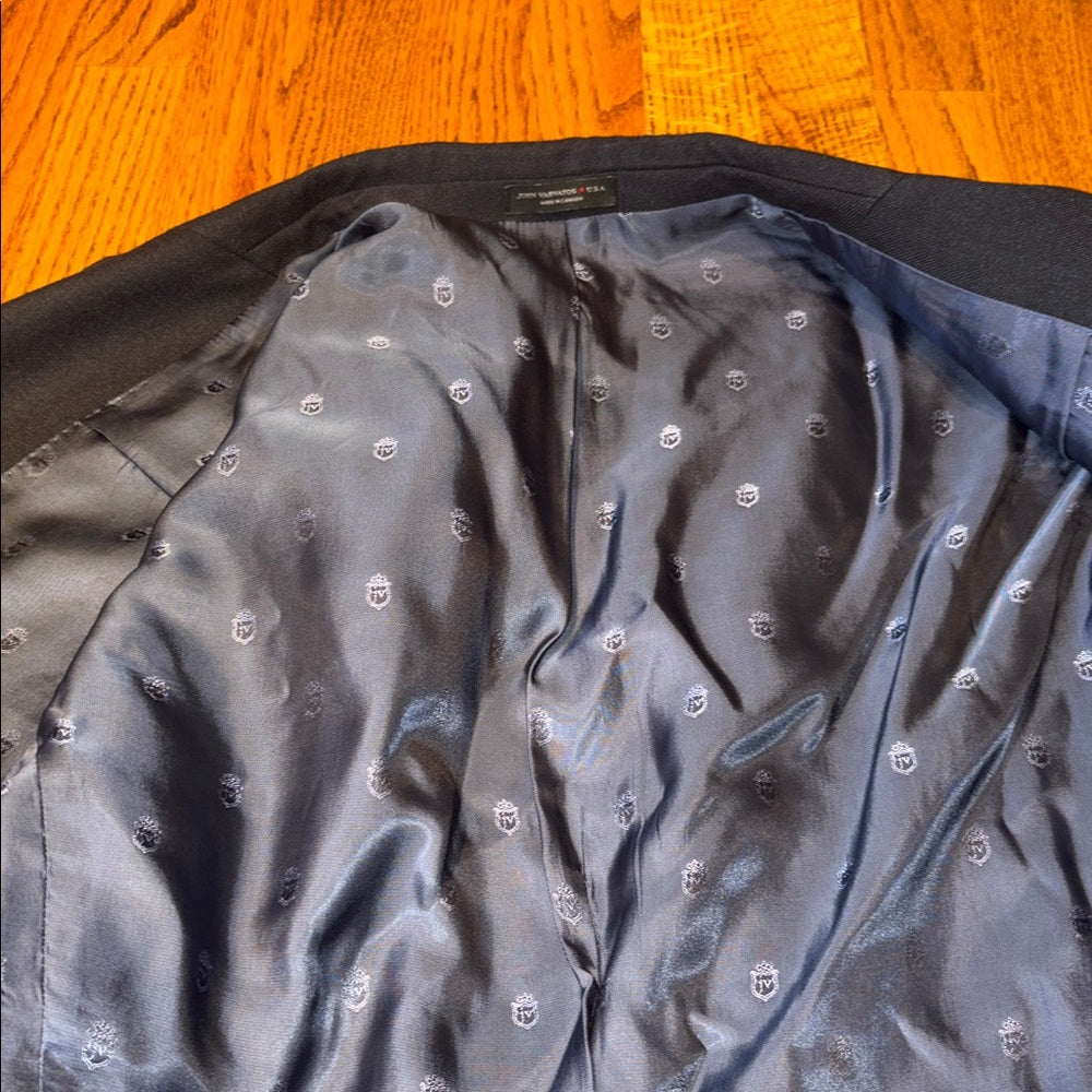 John Varvatos USA Men’s Blue Blazer Size 44R