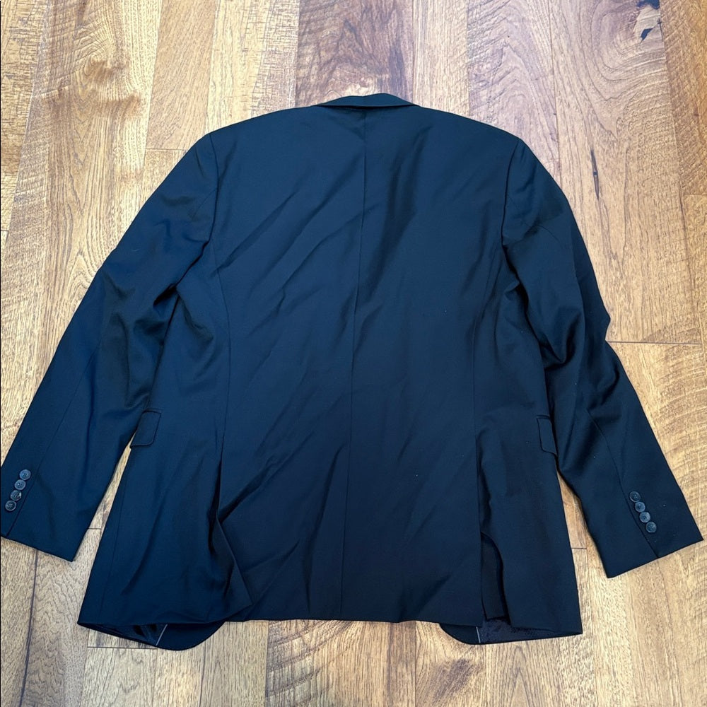 Hugo Boss Men’s Black Super 100 Suit 42L