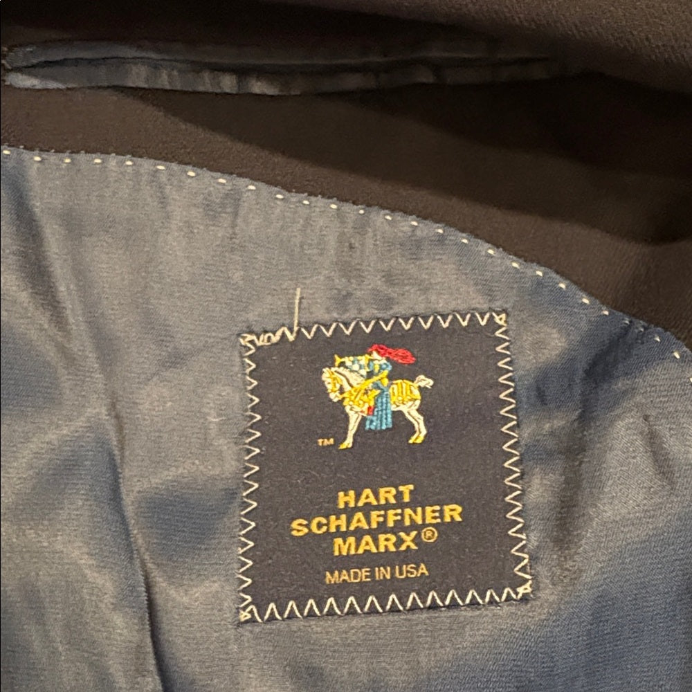 Hart Schaffner Marx Men’s Navy Suit Set Size 42R