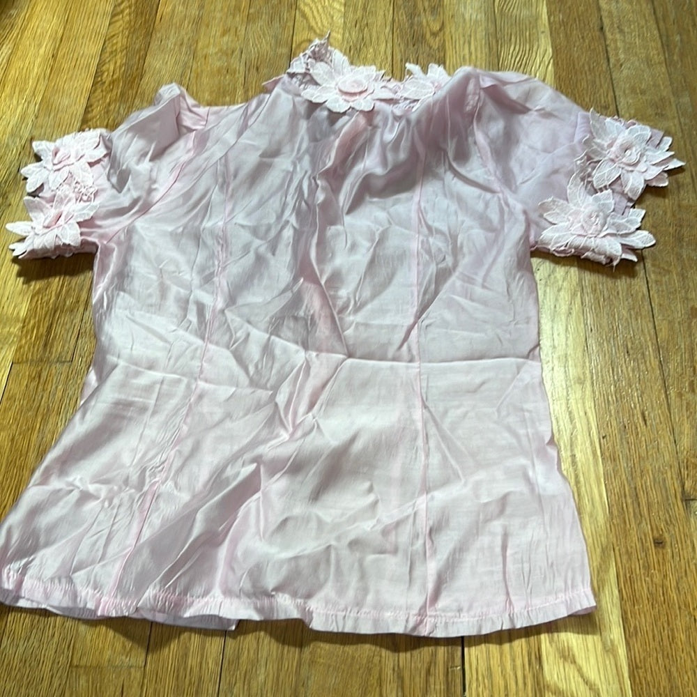 Women’s Light Pink Floral Set Size M