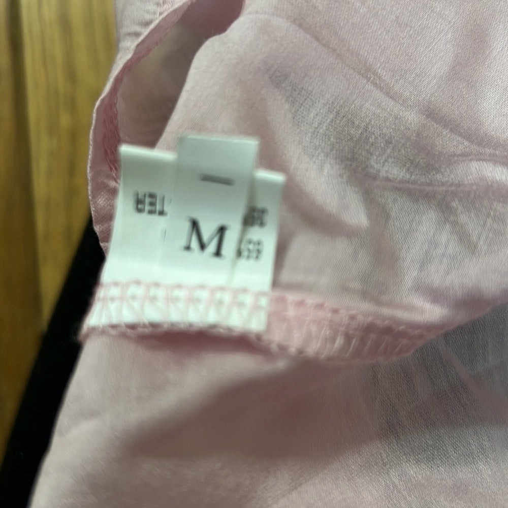 Women’s Light Pink Floral Set Size M