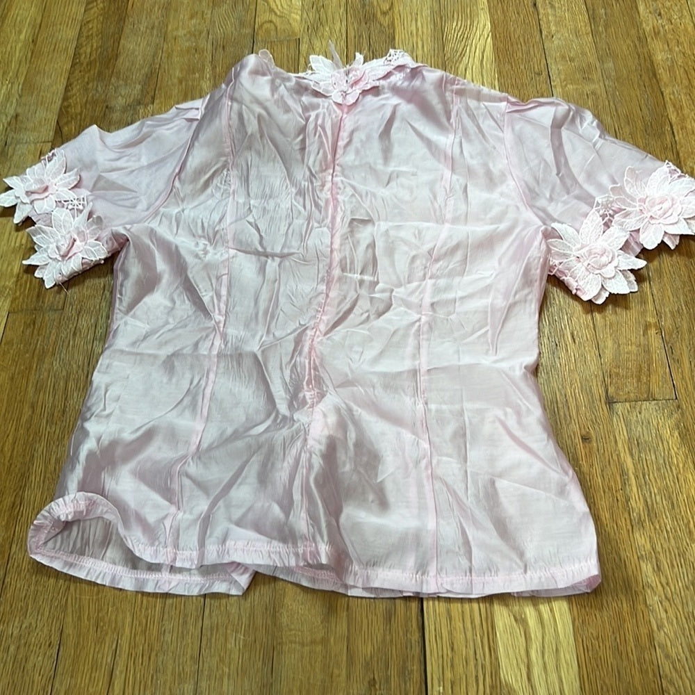 Women’s Light Pink Floral Set Size M