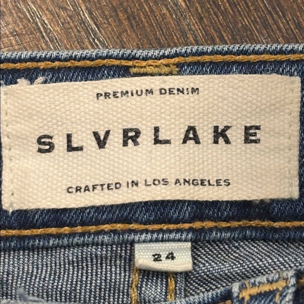 SLVRLAKE Women’s Denim Straight Leg Jeans Size 24