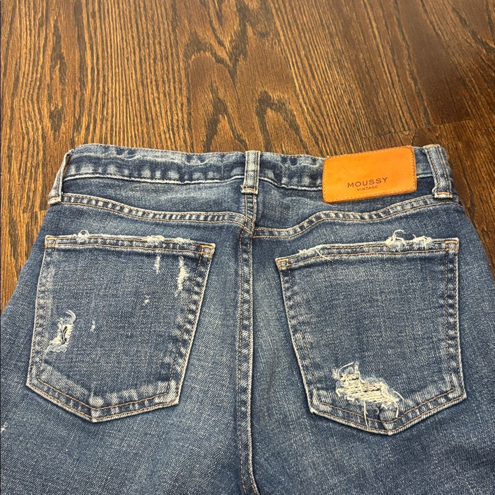 Moussy Vintage Women’s Blue Denim Jeans Size 24