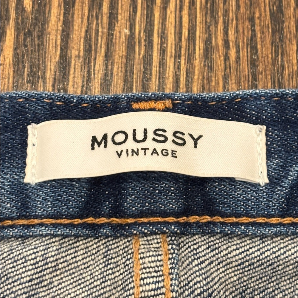 Moussy Vintage Women’s Blue Denim Jeans Size 24