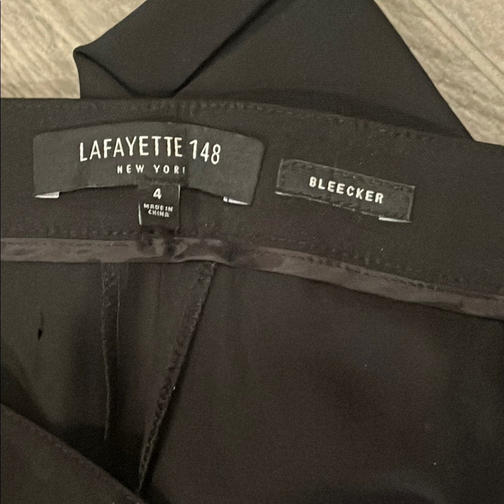 Lafayette 148 New York Women’s Black Dress Pants Size: 4