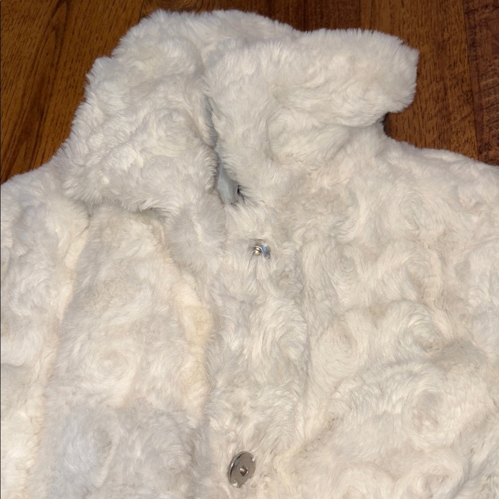 Me Jane Girl’s Faux Fur Jacket Size 7/8