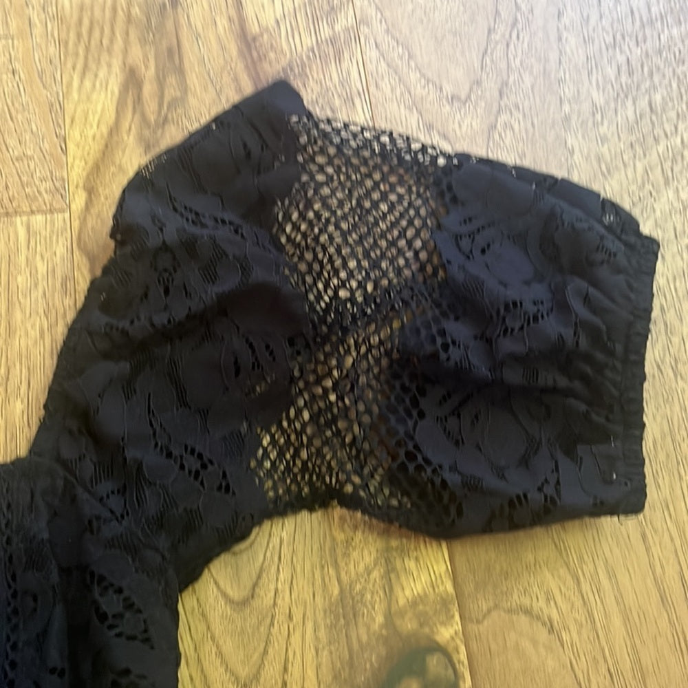 NWT Free People Woman’s Black Lace Dress Size XS