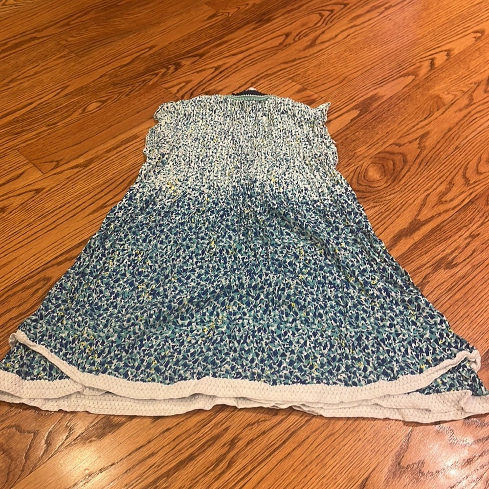 Poupette St.Barth Woman’s Blue Printed Dress Size S