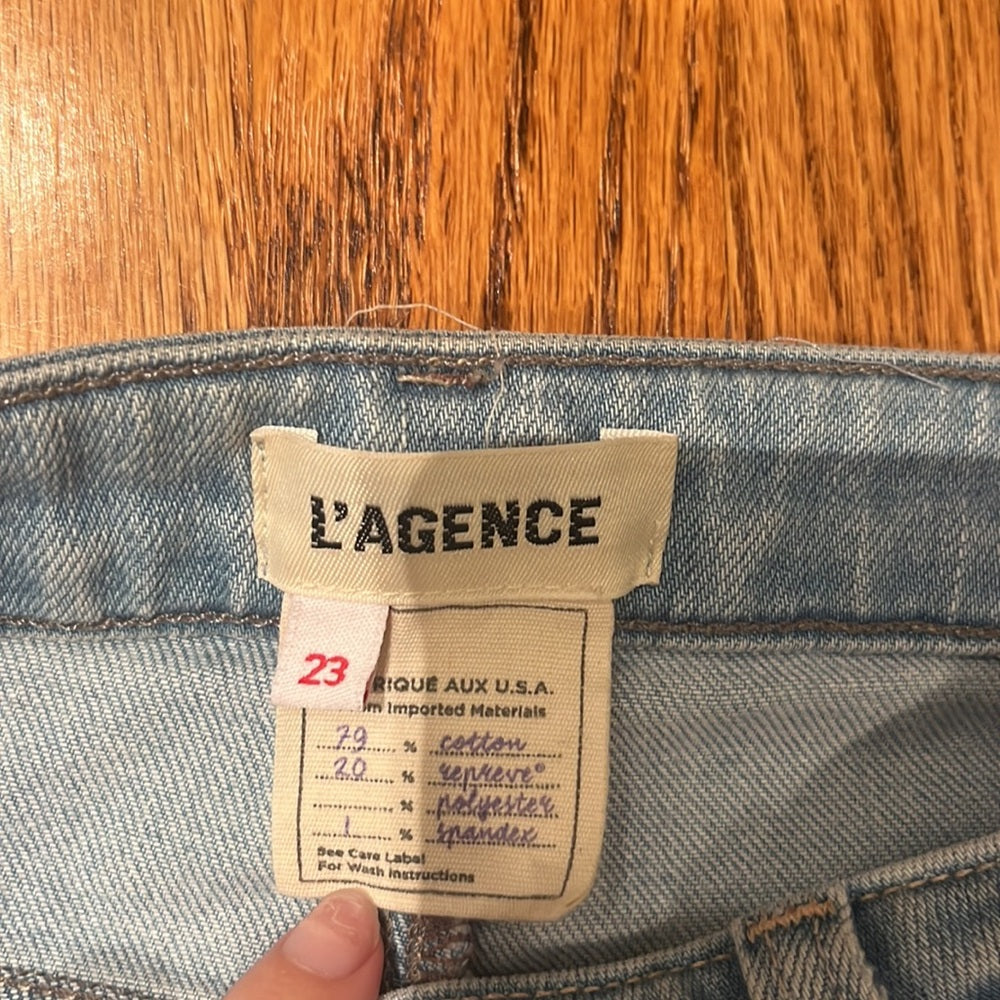L’Agence Woman’s Blue Jeans Size 23