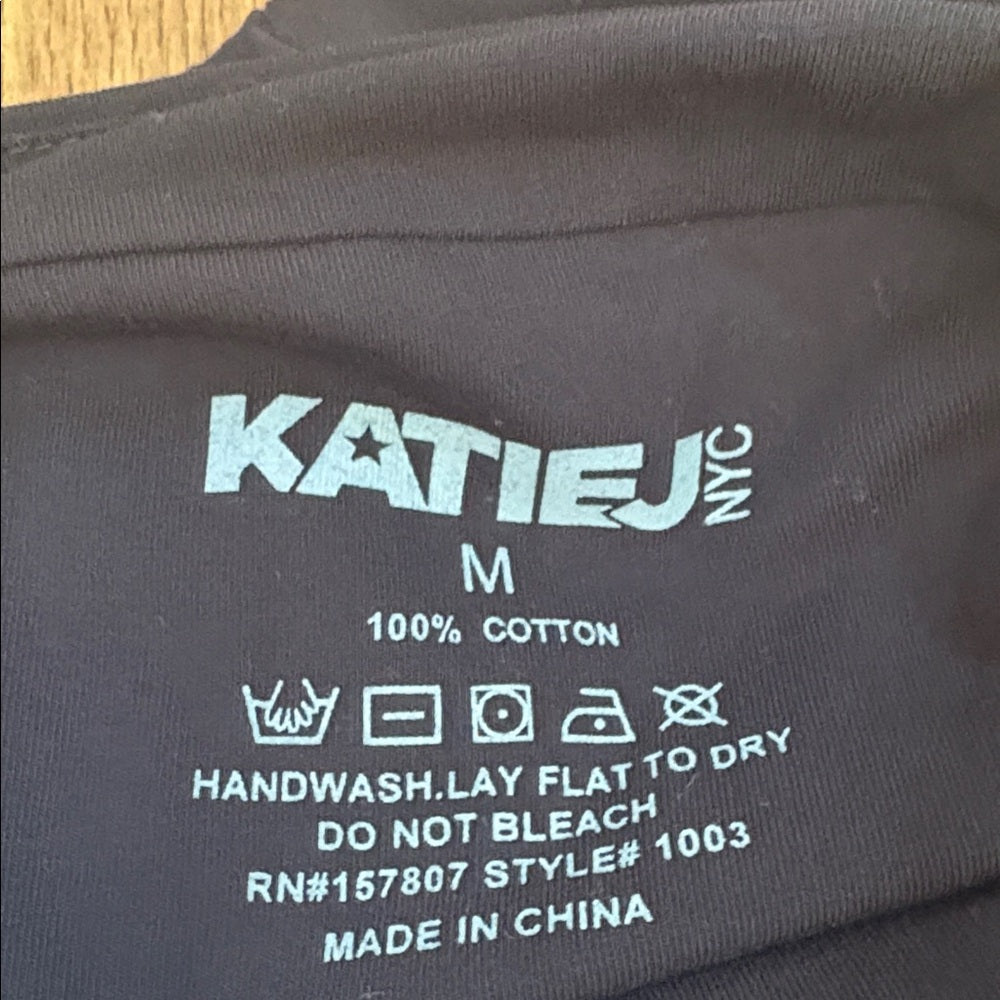 NWT Katie J NYC Junior’s Black Skirt Size M