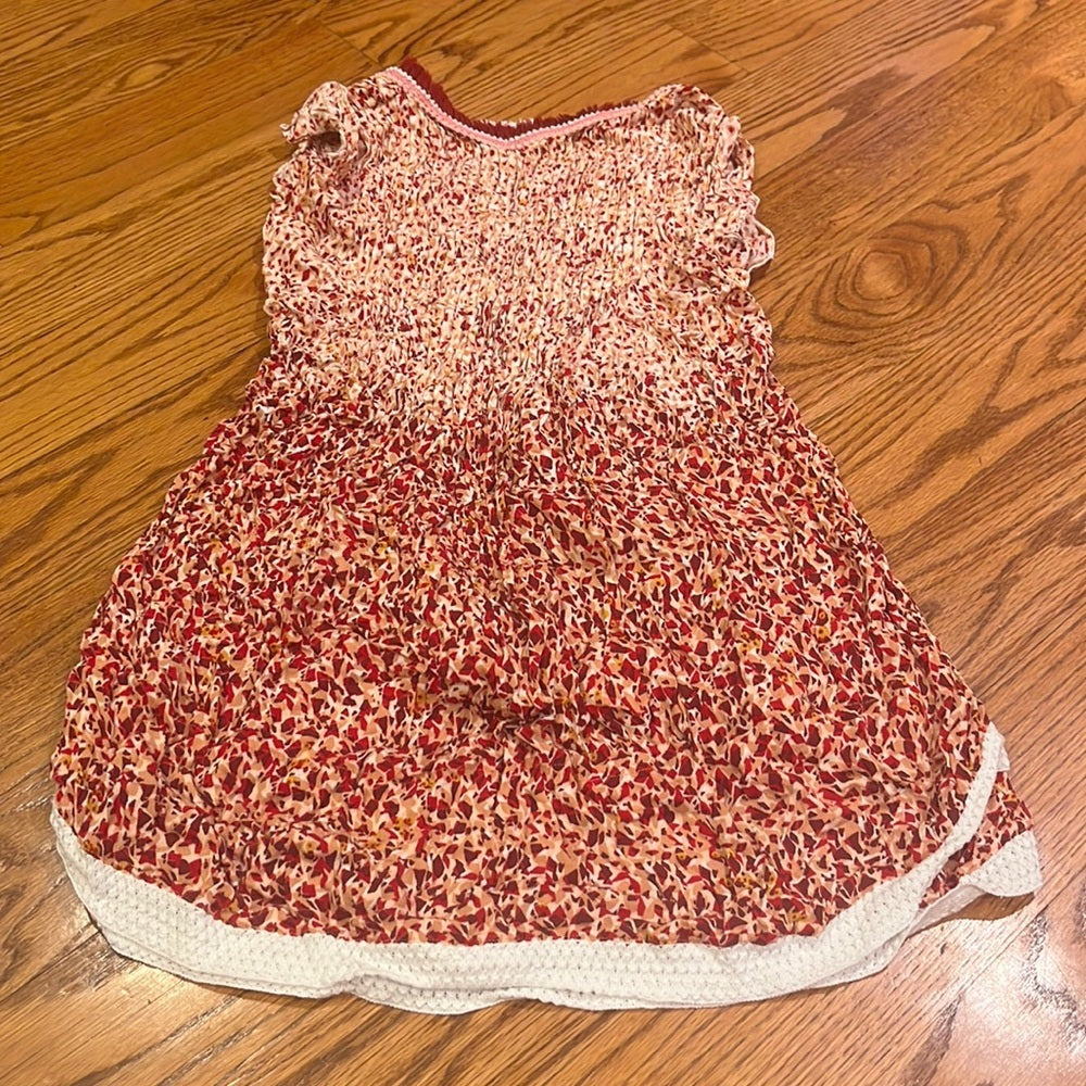Poupette St Barth Woman’s Red Printed Dress Size S